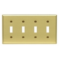 Leviton Wallplates 4G-Tog, Pb 81012-PB